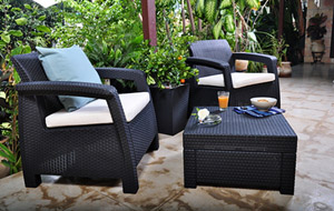 Набор пластиковой мебели Corfu Balcony Set (Корфу Балкони Сет) Россия