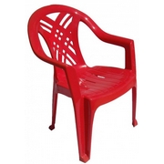 Кресло пластиковое N6 Престиж-2, цвет: красный