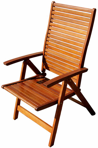 Кресло складное LOBITO из дерева балау