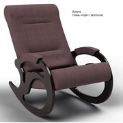 Кресло-качалка Вилла обивка ткань (модель 5)