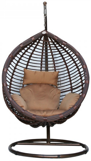 Купить Подвесное кресло KM 0021 на evraziamebel.ru 212-KM-0021-medium-brown