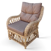 Кресло садовое из натурального ротанга КМ-2004