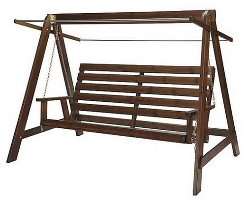 Купить Качели для сада и дачи Heritage (деревянные) на evraziamebel.ru 200-Heritage-brown