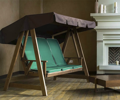 Купить Подушка Comfort для садовых качелей на evraziamebel.ru 200-podushka-comfort-zelenaya