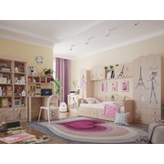 Комплект мебели в детскую Амели (комплектация 1)