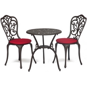 Стол и два стула Романс (Romance), цвет: черный