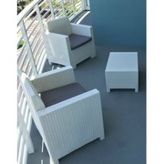 Комплект мебели Set Nebraska Terrace (белый пластик)