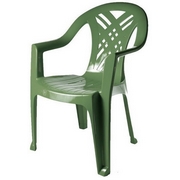 Кресло пластиковое N6 Престиж-2, цвет: болотный
