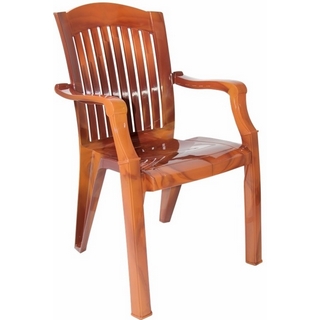 Кресло пластиковое N7 Премиум-1 серии Лессир, цвет: мербау