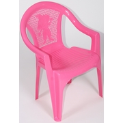 Кресло пластиковое детское 259-160-0055, цвет: розовый