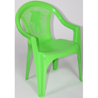 Кресло пластиковое детское 259-160-0055, цвет: салатовый