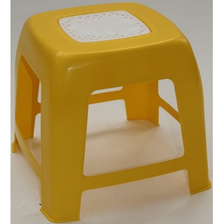 Табурет пластиковый детский 259-160-0060, цвет: желтый