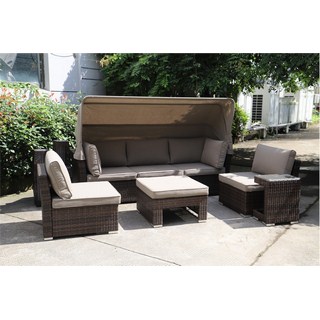 Комплект мебели Катания AFM-320B Brown (коричневый)