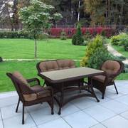 Набор мебели Базель T130Br-LV520BB-Brown-Beige (коричневый)