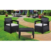 Комплект мебели Rattan Comfort 3 (Раттан Комфорт 3) стол и 2 кресла