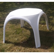 Пластиковый стол к шезлонгу 4villa Tweet (белый)
