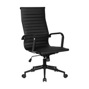 Офисное кресло для руководителей CLARK SIMPLE BLACK (черный)
