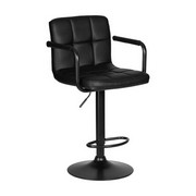 Стул барный KRUGER ARM BLACK (черный)
