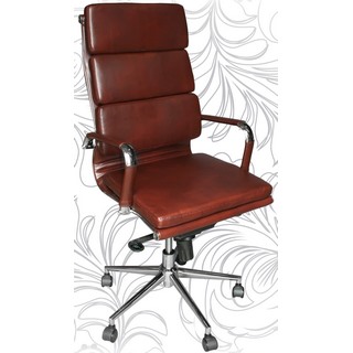 Кресло для руководителя 103F, коричневое