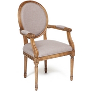 Кресло с мягким сиденьем и спинкой Медальон (Medalion) CB2245, цвет: груша