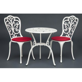 Стол и два стула Романс (Romance), цвет: белый